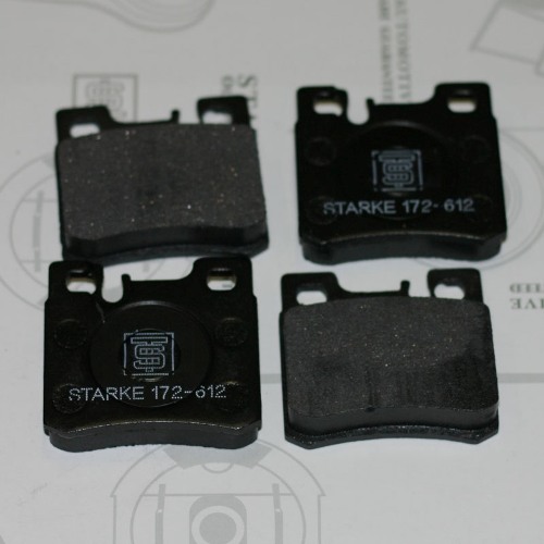 172-612 — STARKE — Колодки тормозные задние