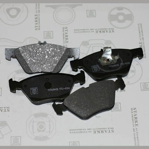 172-636 — STARKE — Колодки тормозные передние