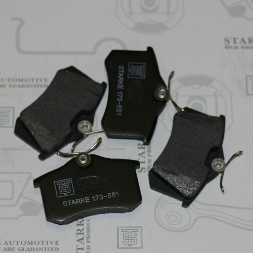 173-551 — STARKE — Колодки тормозные задние