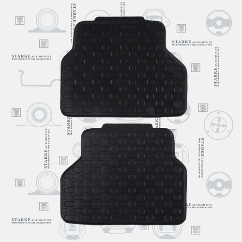B160052 — STARKE — Комплект задних ковриков (резина)