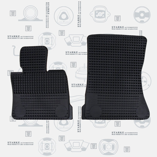 B16009 — STARKE — Комплект передних ковриков (резина)