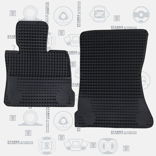 B16010 — STARKE — Комплект передних ковриков (резина)