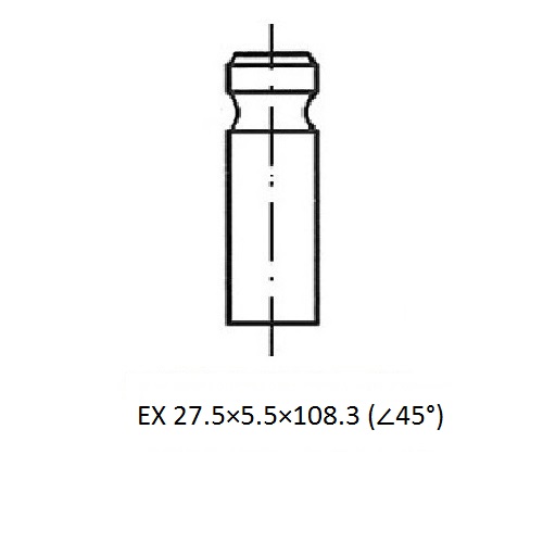 Z17443R — ZIKMAR — Клапан ДВС