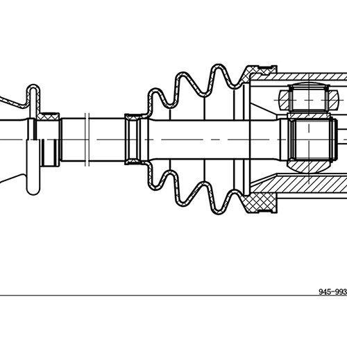 Z87878R — ZIKMAR — Приводной вал