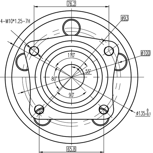 Z89374R — ZIKMAR — Ступица задняя
