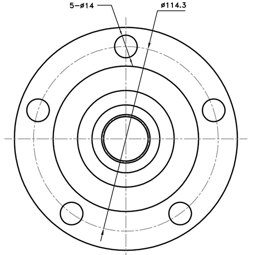 Z89686R — ZIKMAR — Ступица передняя
