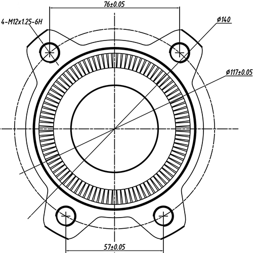 Z89891R — ZIKMAR — Ступица колеса